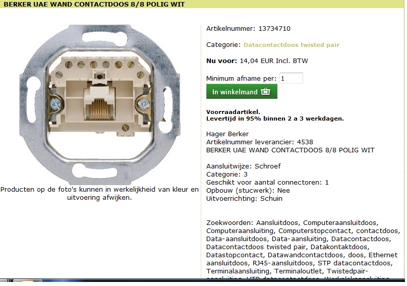 Naar boven Hoop van Surrey Bestaat er een RJ45 inbouw contactdoos voor soepele CAT5e / CAT 6 kabel? -  Internet en (thuis)netwerk - Sat4all - Alles over Satelliet TV, Ziggo en  Telenet!